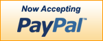 We accept Paypal as well as credit cards via our own secure server