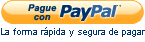 Pagar mediante el sistema PayPal